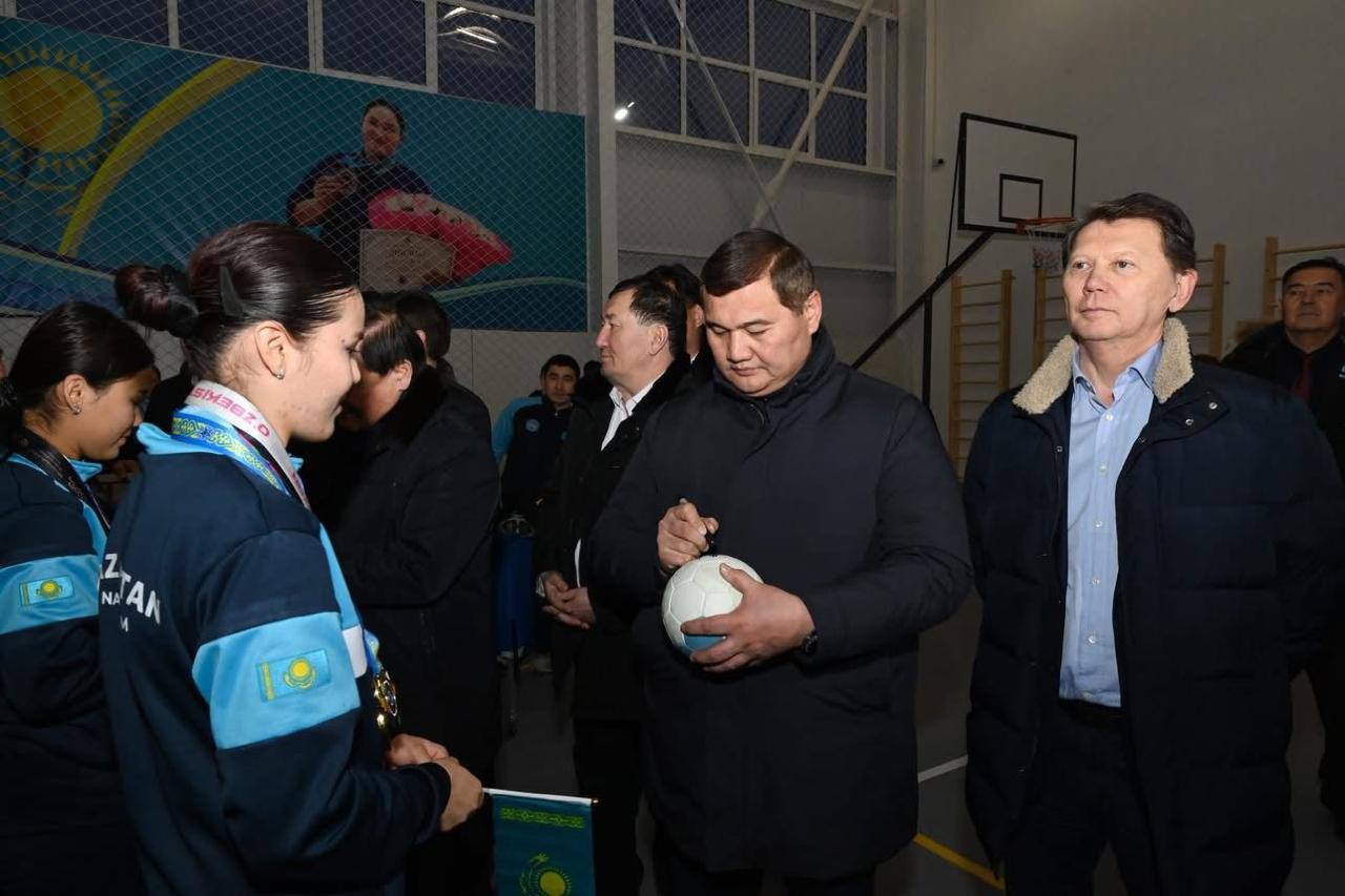 Әкім Нәлібаев: Бұл кешеннен болашақ чемпиондар шығатынына сенемін