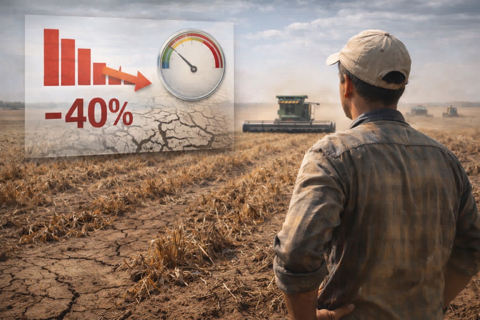 Көктемгі егіс науқаны қауіп аймағында: өнім 40%-ға дейін төмендеуі мүмкін