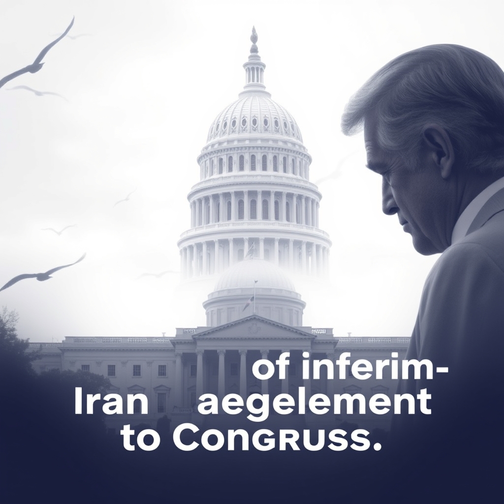 White House sends text of interim US-Iran agreement to Congress