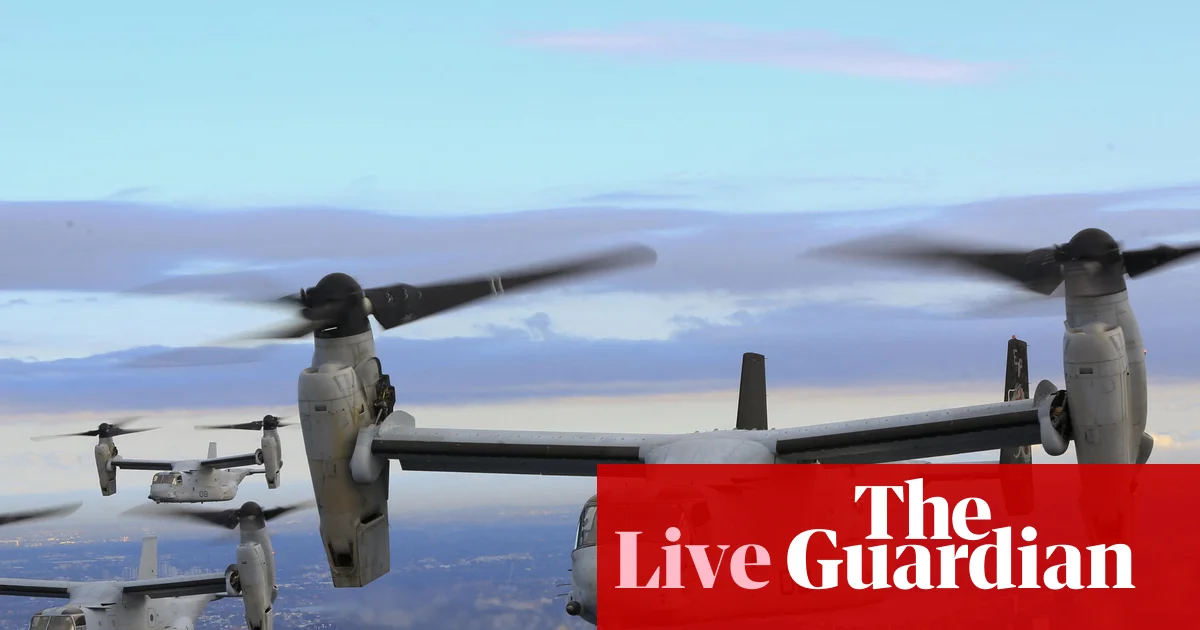 US marines plan permanent weapons stockpile in Victoria; Pauline Hanson to address National Press Club