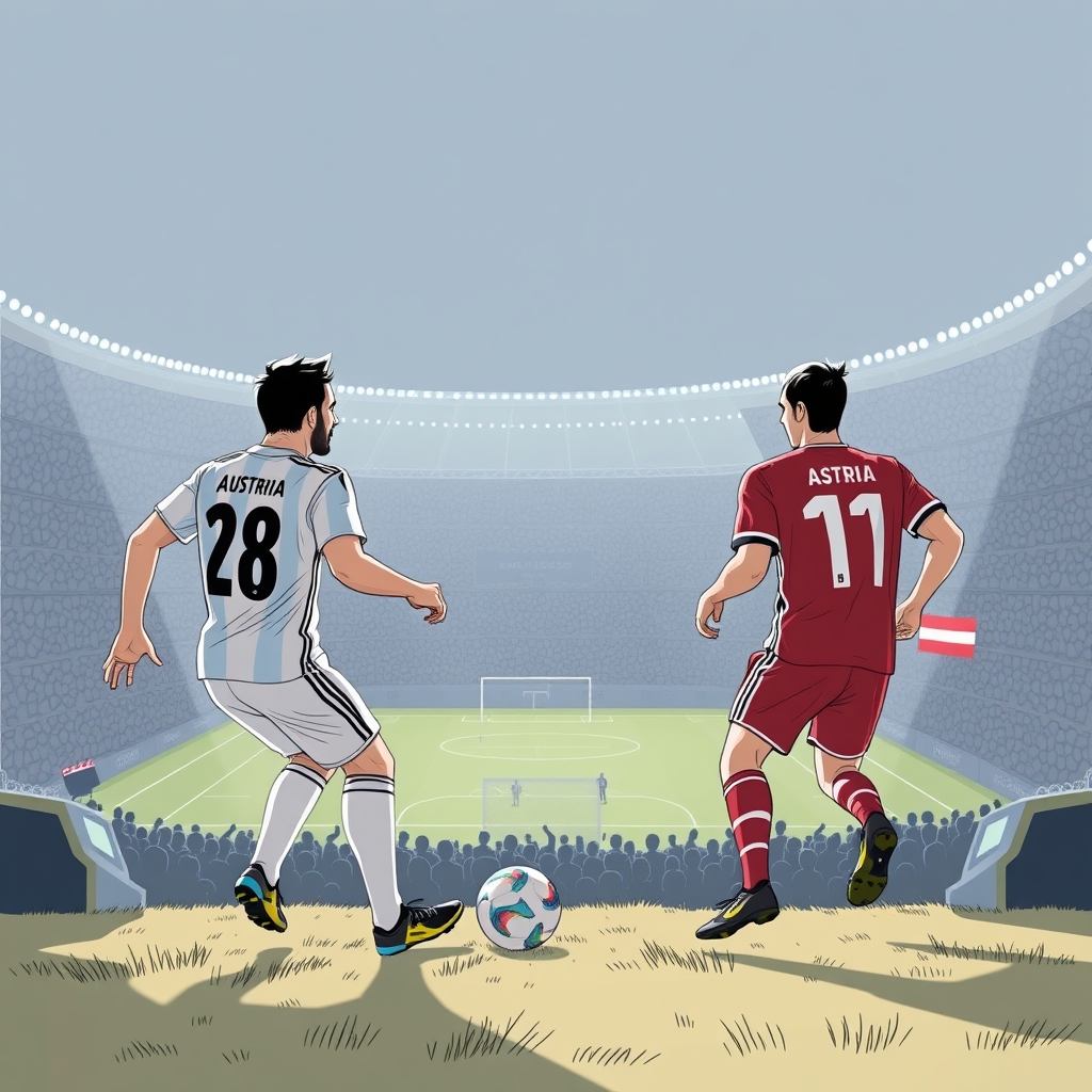 Argentina face Austria with knockout stage in sight
