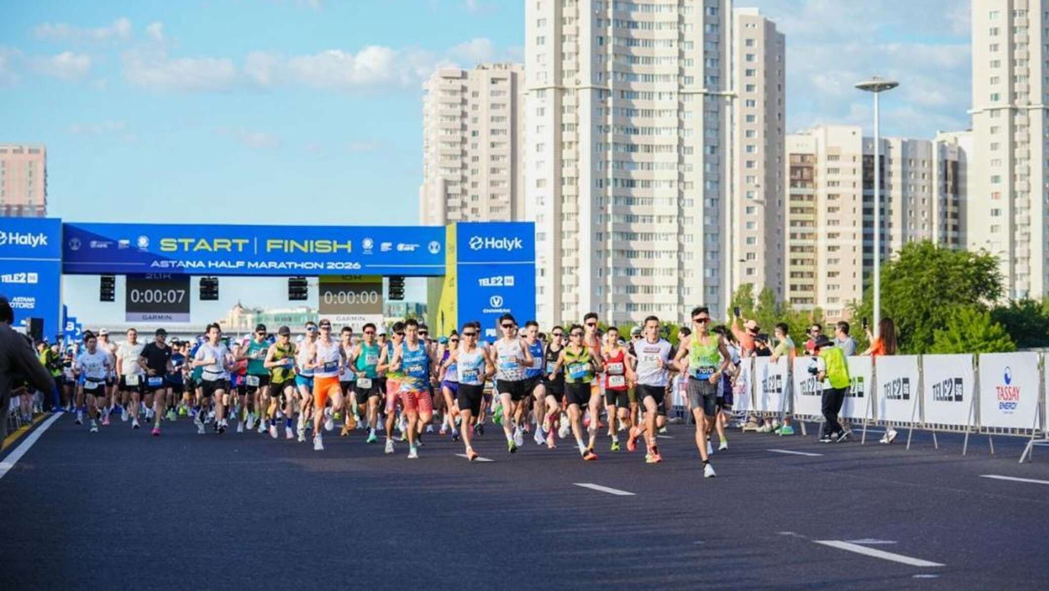 Astana Half Marathon 2026: рекорд по числу иностранных участников