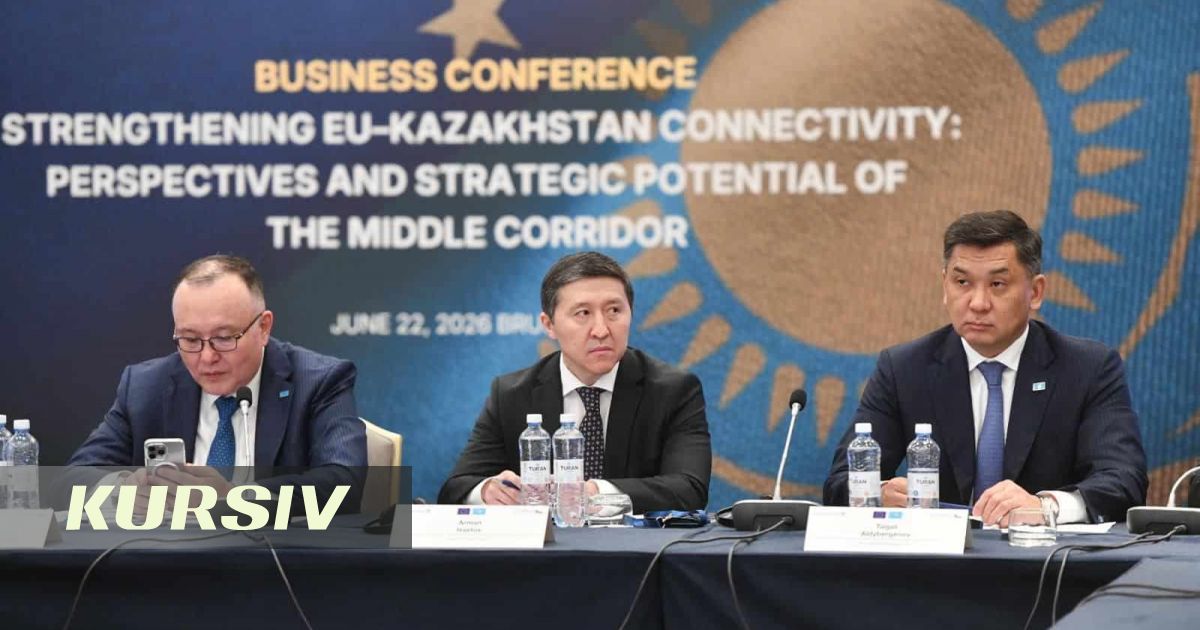 Брюссельде Еуропа мен Азия арасындағы негізгі маршруттың болашағы талқылануда