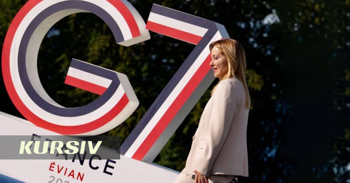 Джорджа Мелони обиделась на Трампа после его слов о «совместном фото» на G7