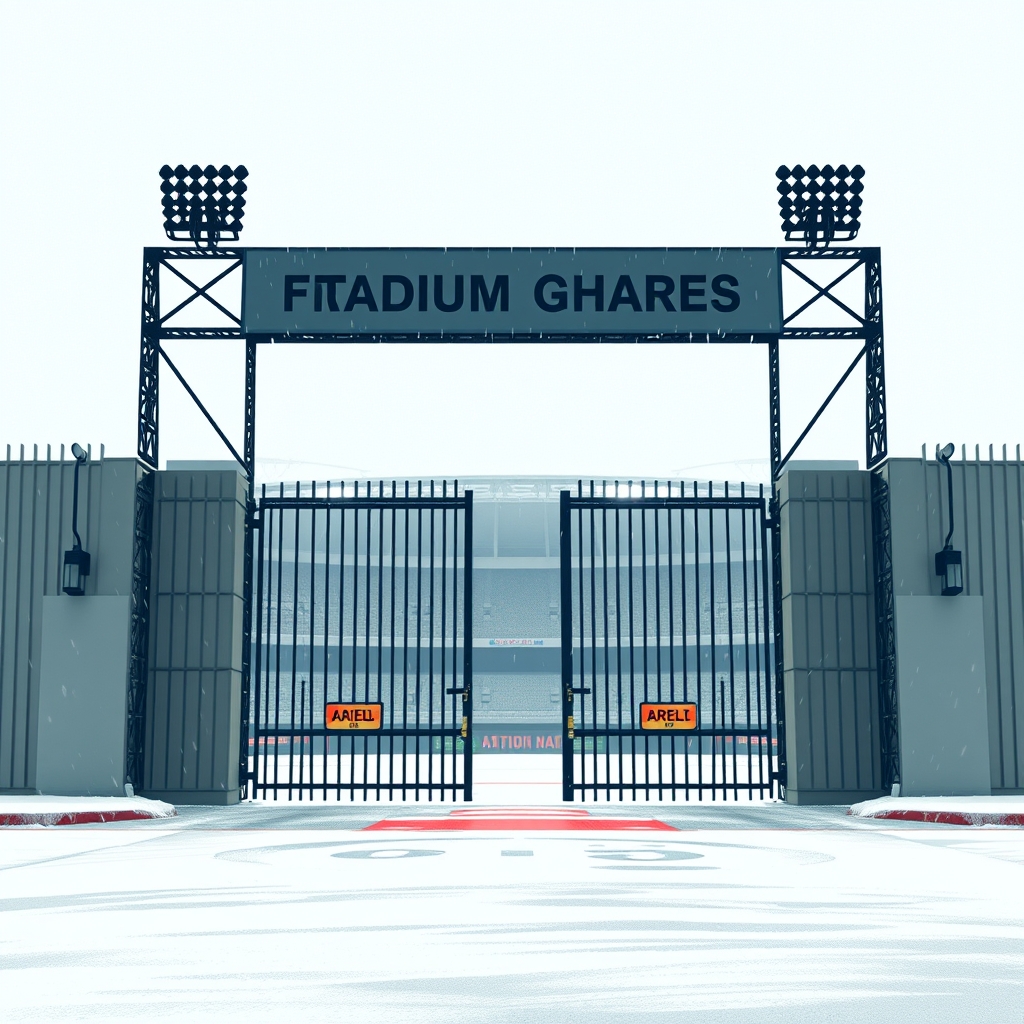 Stadium gates opening for France v Iraq delayed due to inclement weather