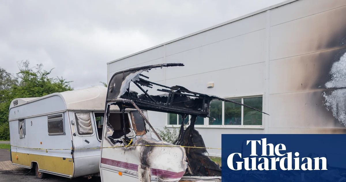 Suspected arson attack in Glastonbury: 'Like a bomb had gone off'