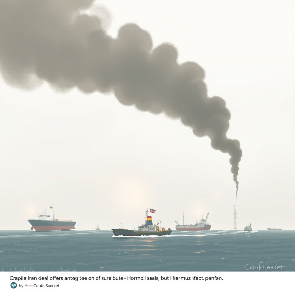 Fragile Iran deal offers oil relief, but Hormuz risks remain
