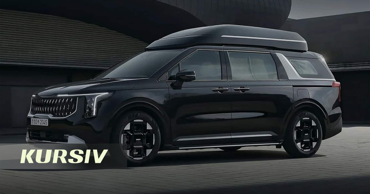 Kia превратила Carnival в бизнес-джет на колесах