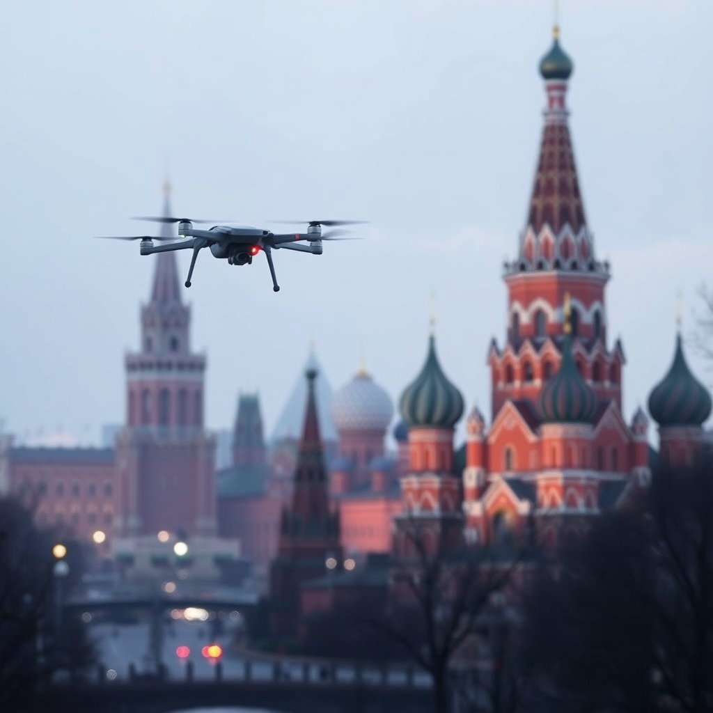 Moscow shoots down nearly 60 drones, airports reopen, authorities say