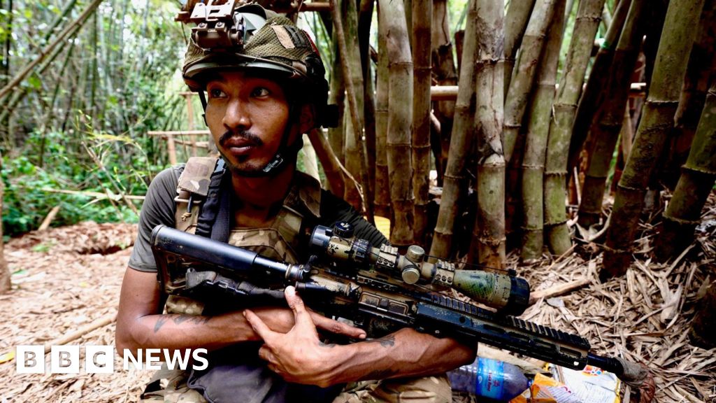 Myanmar rebels lose ground as military forces men into army