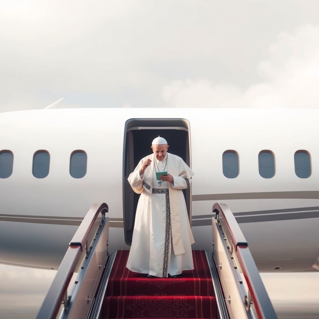 Pope borrows King of Spain's jet to return to Vatican after technical issue
