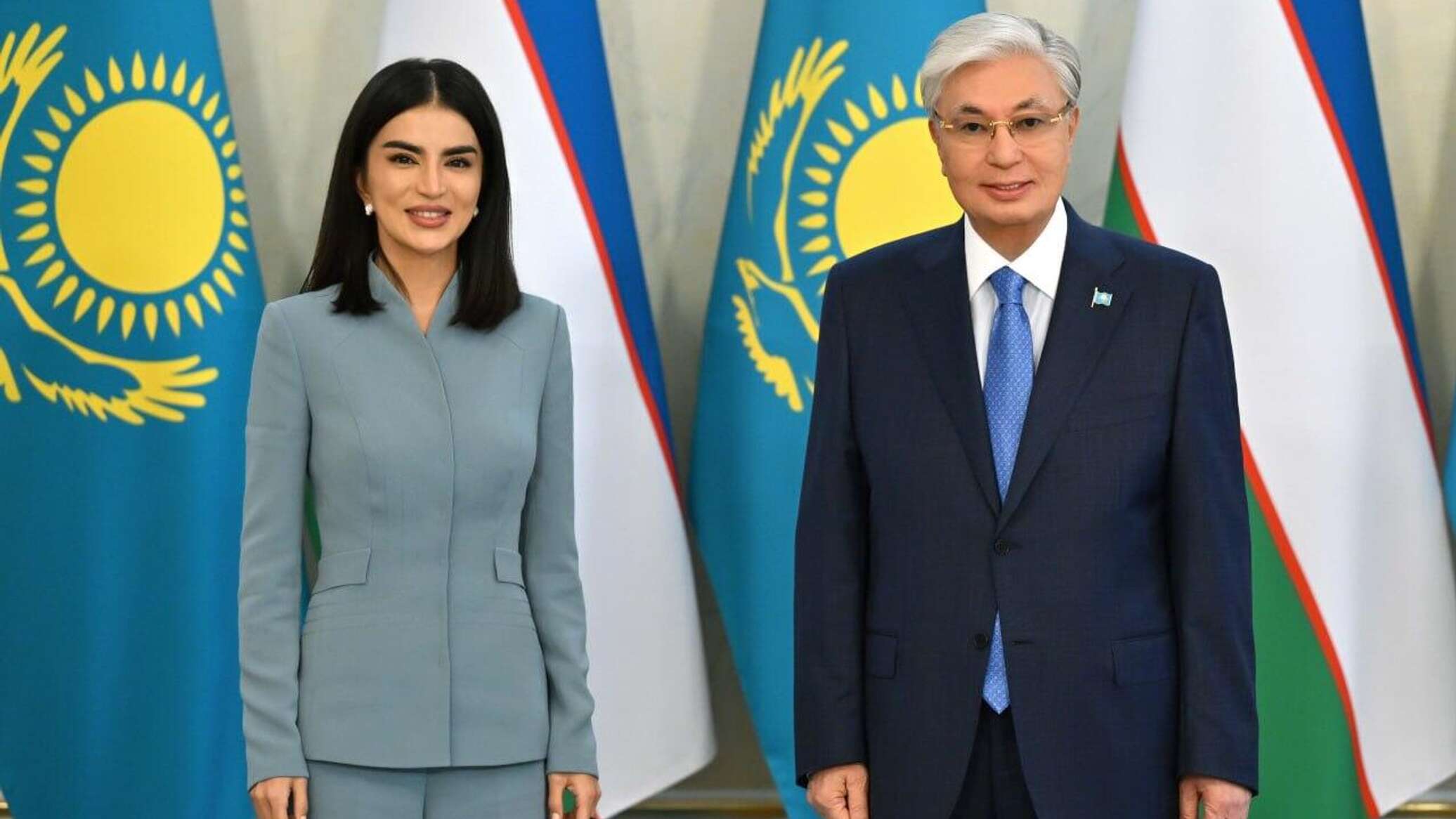 Токаев принял главу администрации президента Узбекистана Саиду Мирзиёеву