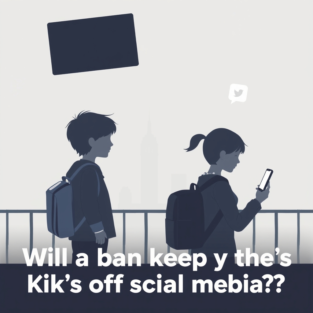 Will a ban keep the UK's kids off social media?