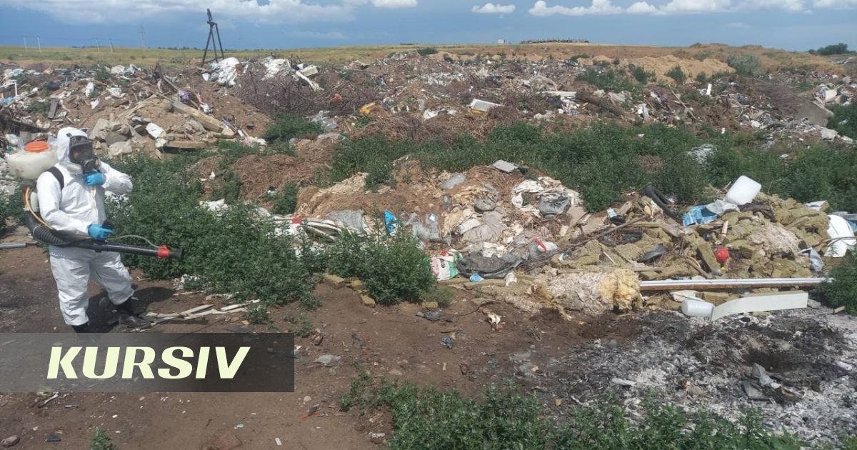 ЗКО-да 144 кг қауіпті медициналық қалдық табылды: Денсаулық сақтау министрлігі кінәлілерді жазалауға уәде берді
