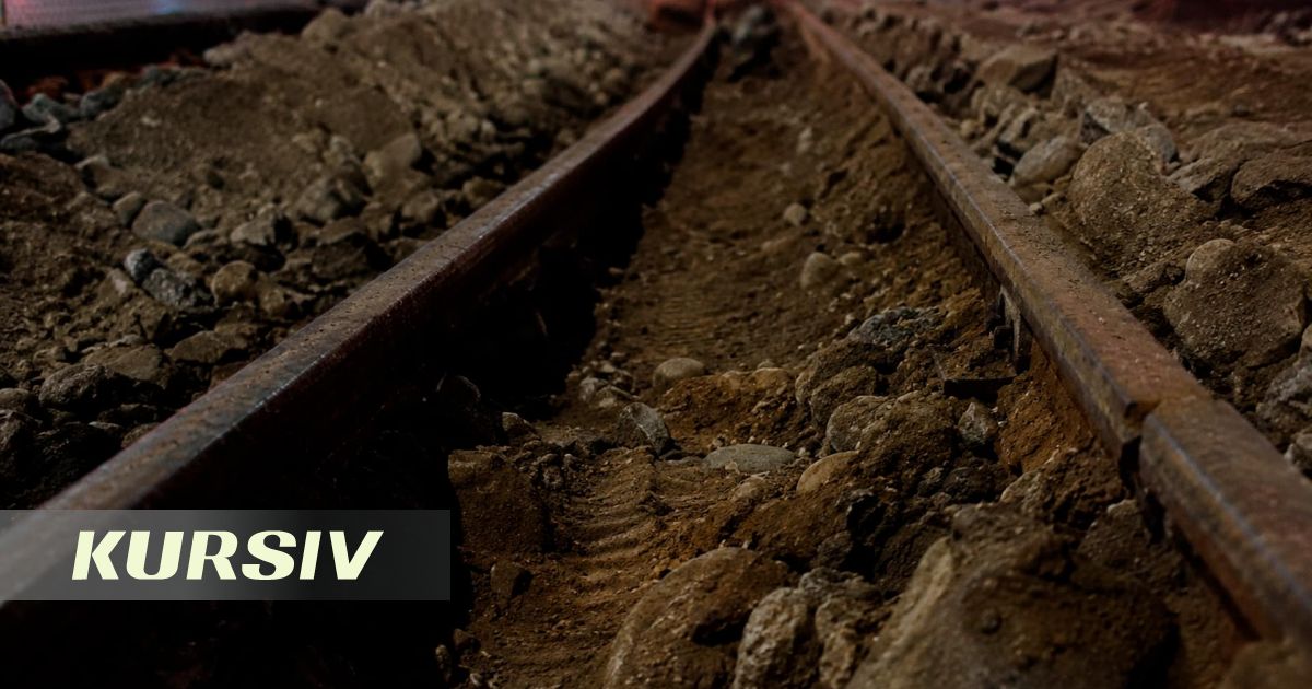 Алматыда ЛРТ құрылысы кезінде өткен ғасырдағы трамвай рельстері табылды