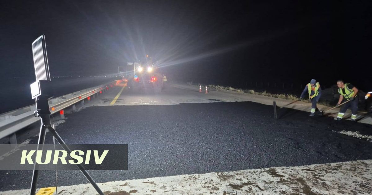 Extreme Heat Melts Roads in Kazakhstan: KazAvtoZhol Urgently Repairs Defects