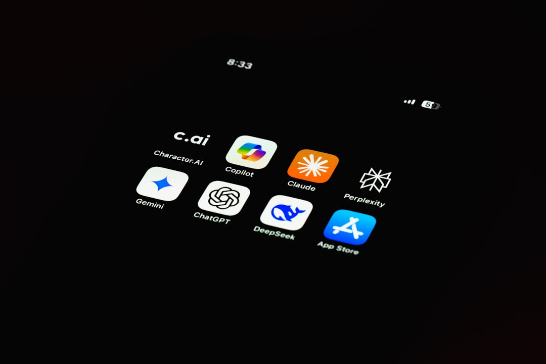 A close up of a cell phone with icons on it