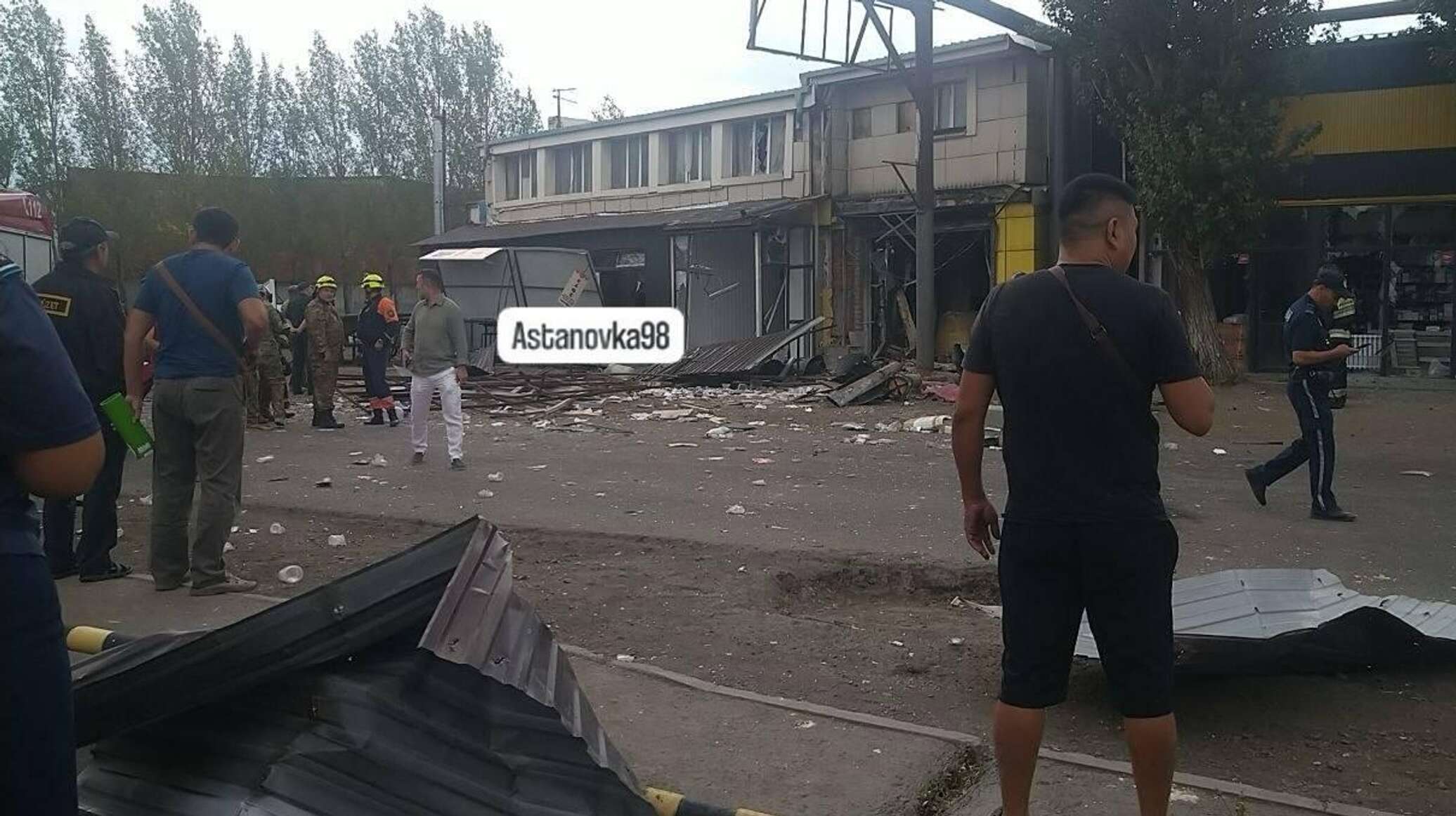 Взрыв в тандырной в Астане: пострадали 4 человека