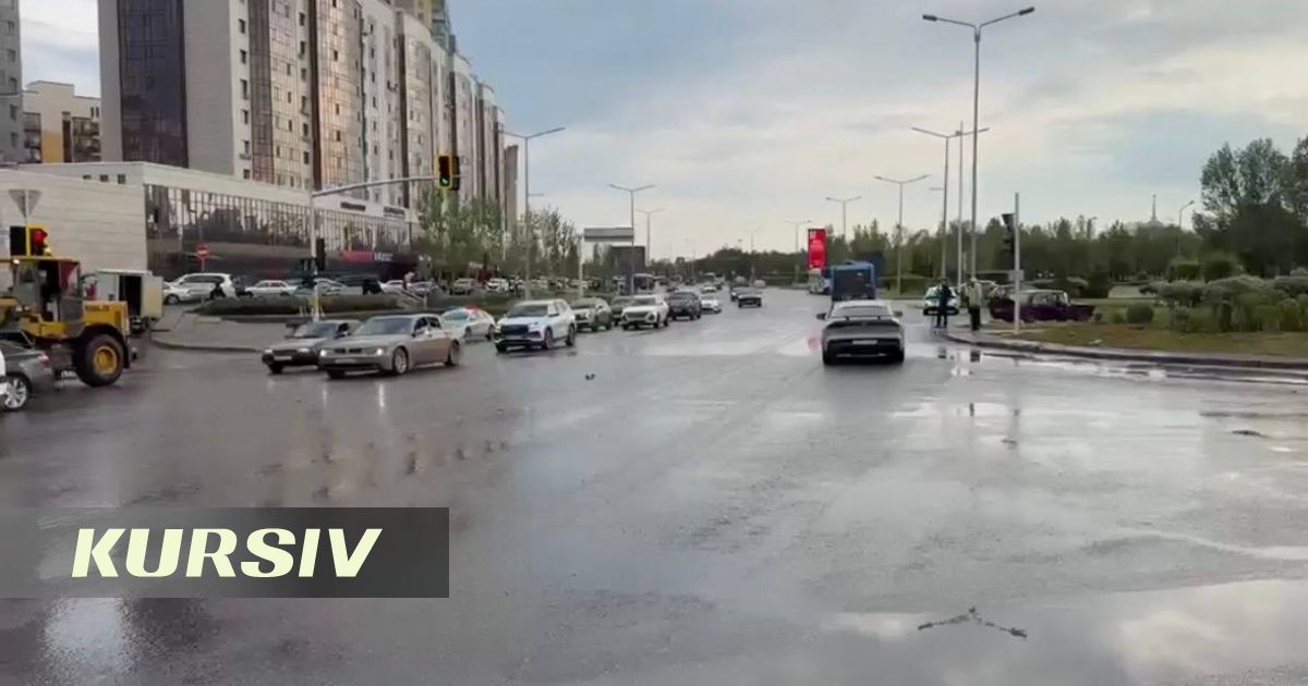 Астанадағы нөсер: тәулікте жауын-шашынның айлық нормасының үштен бірі жауды