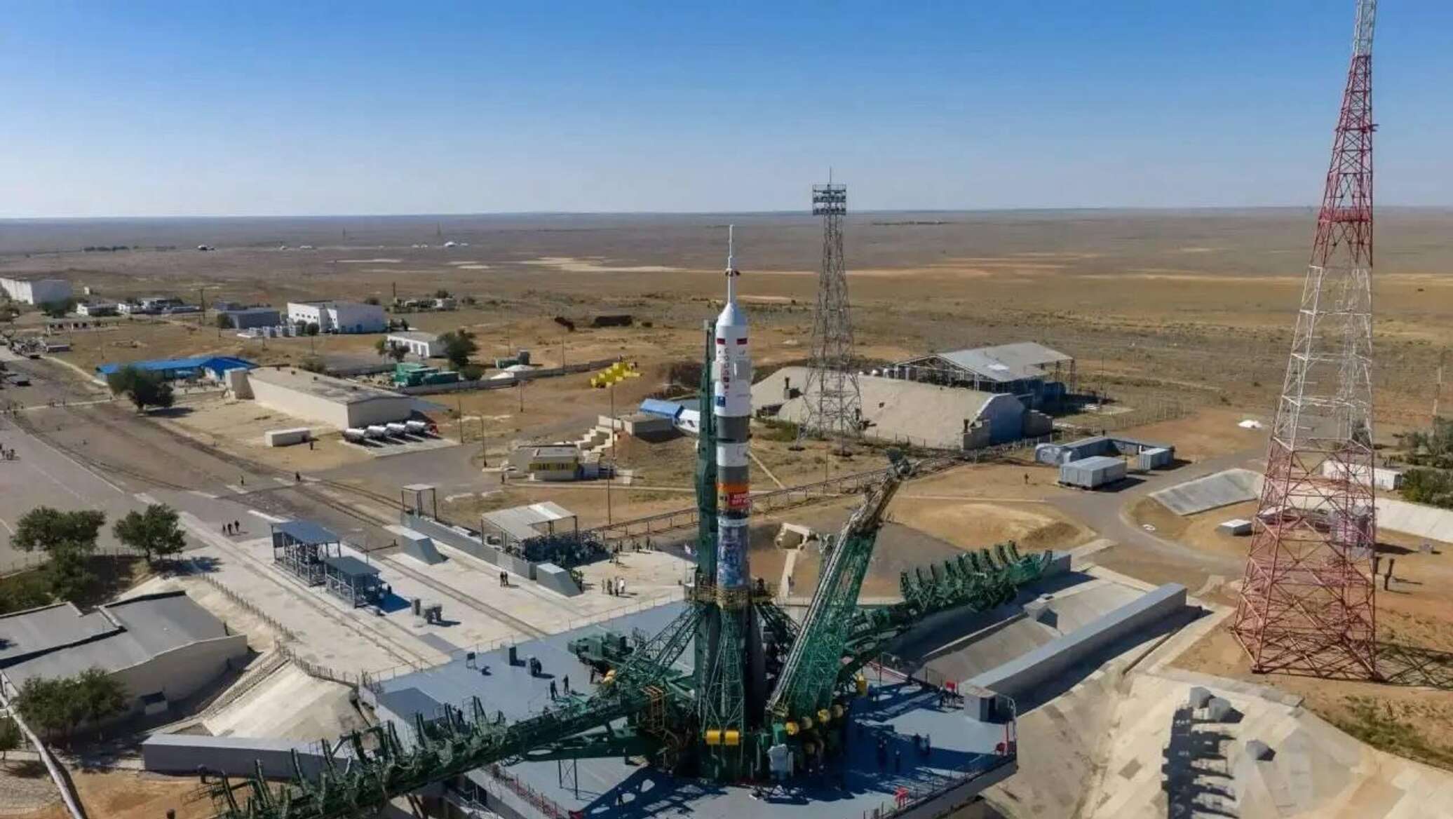 Soyuz-2.1a rocket launched from Baikonur