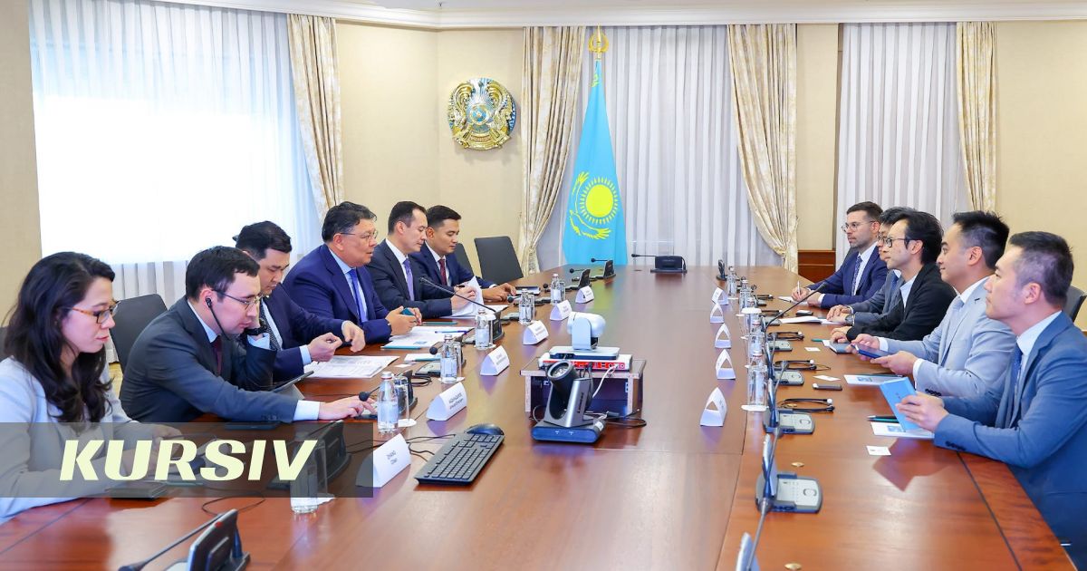 Bozumbayev discusses green projects for Alatau City with Hong Kong investors