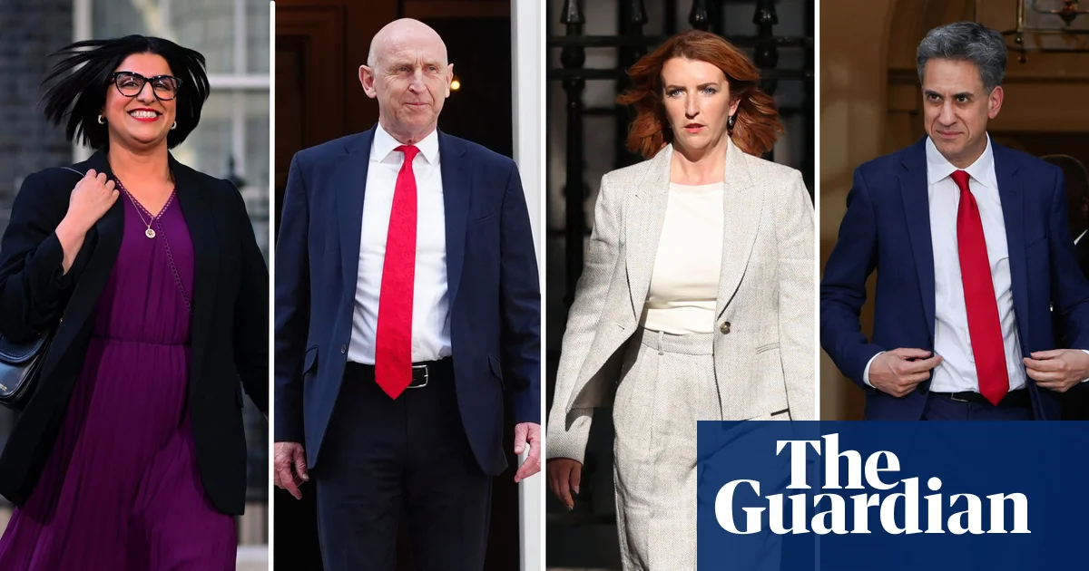 Andy Burnham's first Labour cabinet: who's in and who's out?