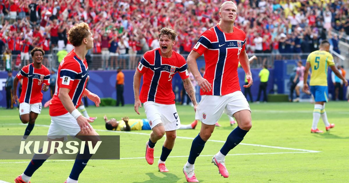 Erling Haaland's double knocks Brazil out of the 2026 World Cup