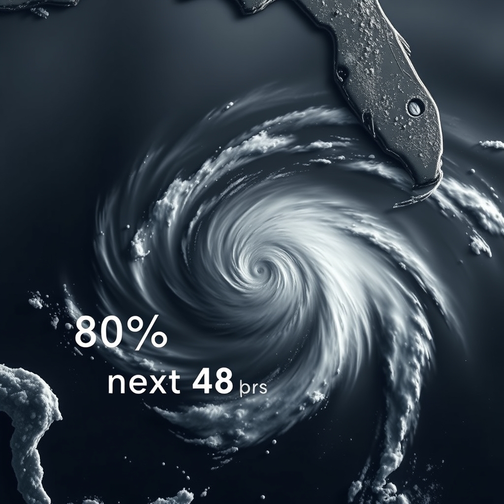 80% chance of cyclone near Florida in next 48 hours: US hurricane center