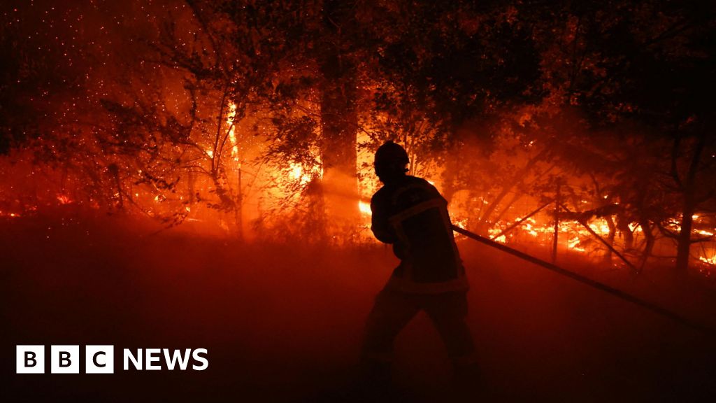 Wildfires in France and Spain: Evacuations Continue