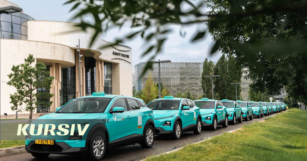 Green SM Launches Electric Taxi Service in Almaty