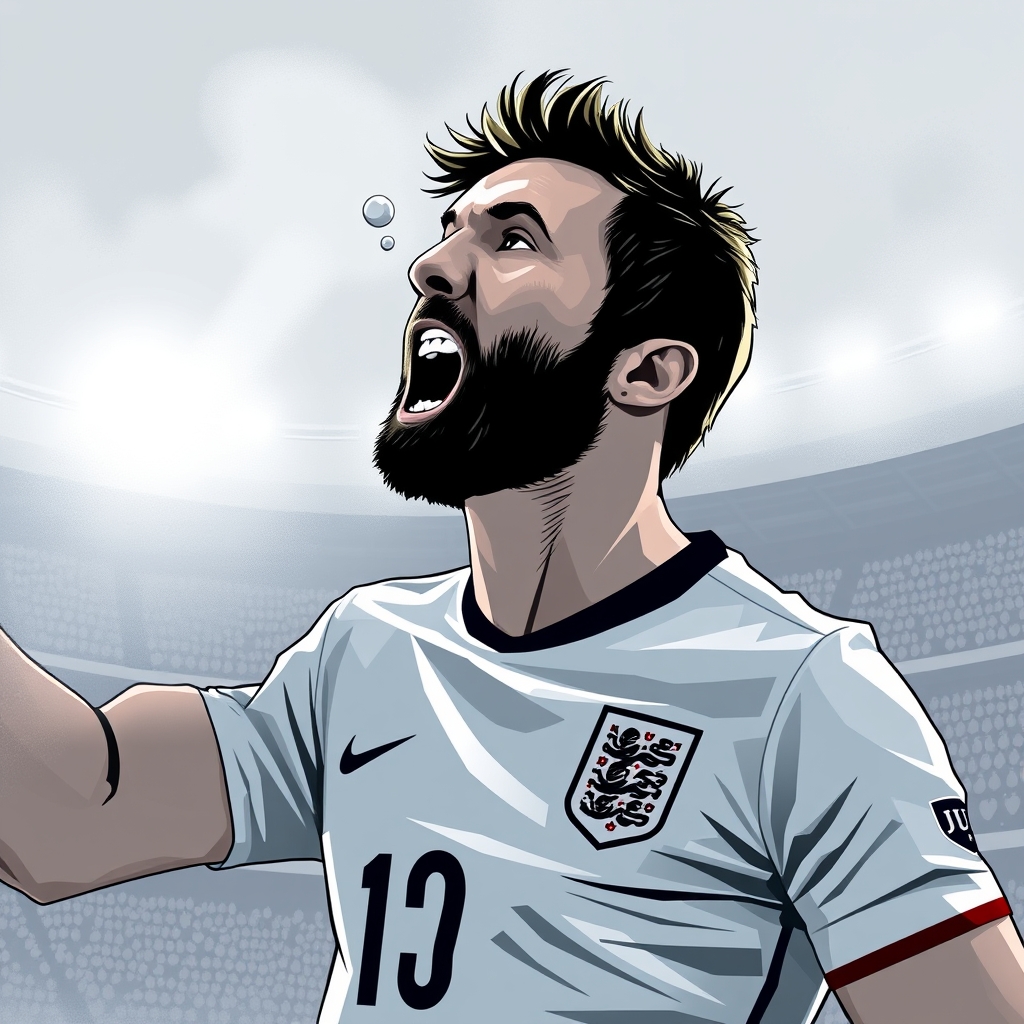 Kane double rescues England in comeback win over DR Congo