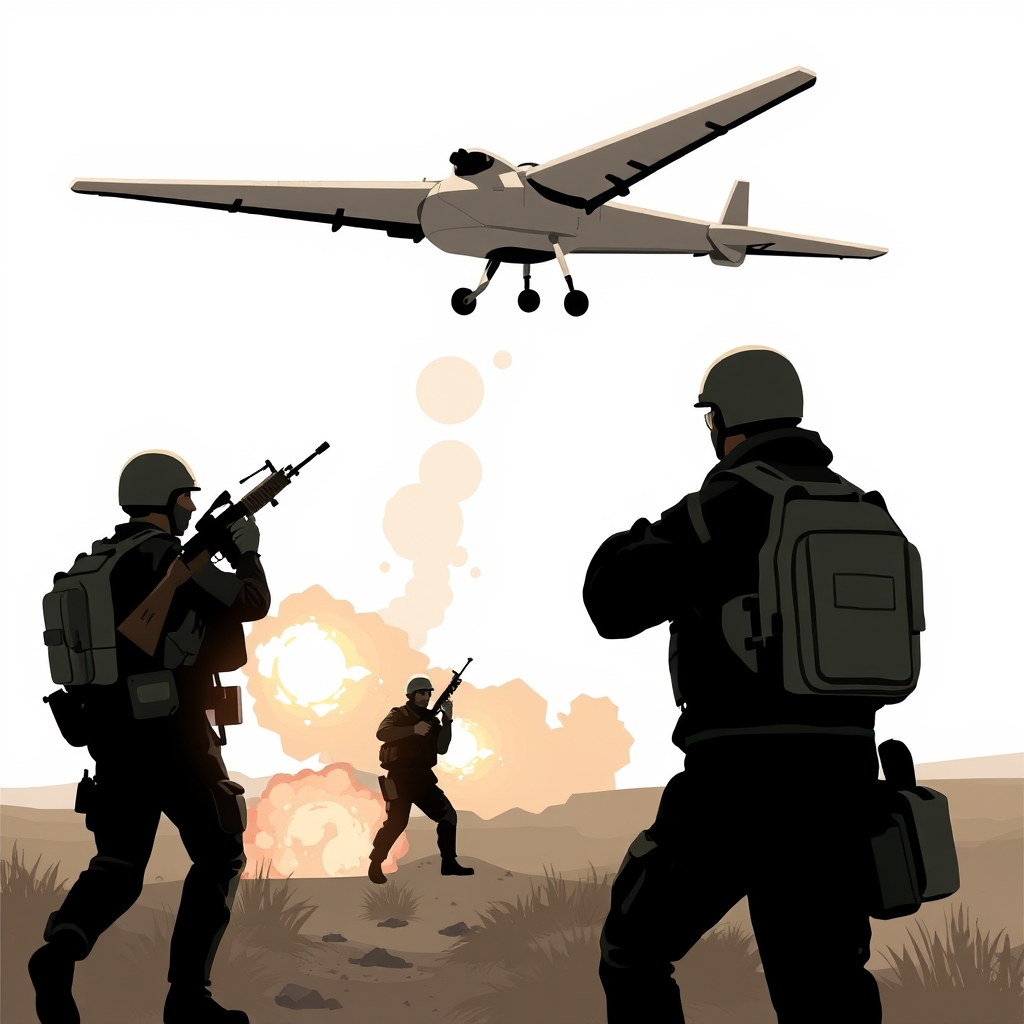 Israeli military strikes Hezbollah fighters after drone spotted in southern Leba