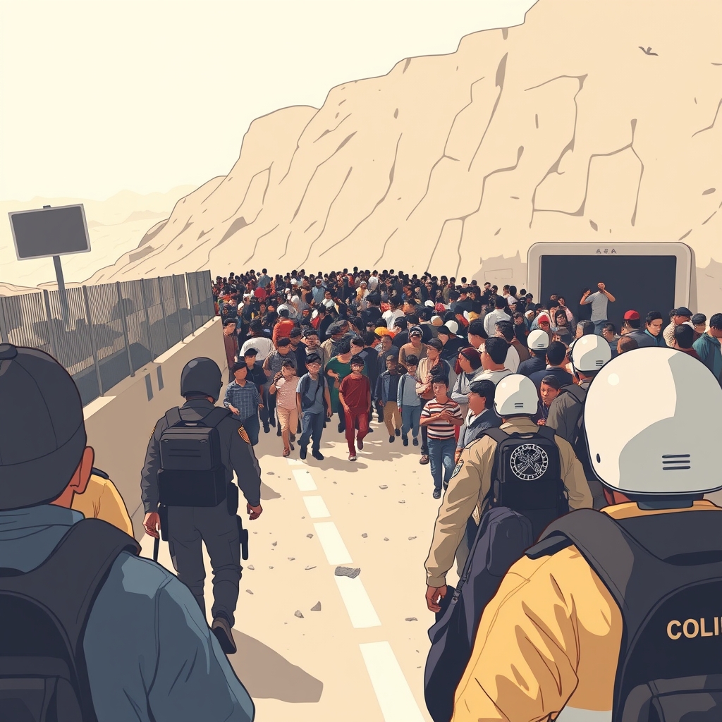Migrants cross border into Spain's Ceuta, overwhelming police, Guardia Civil say