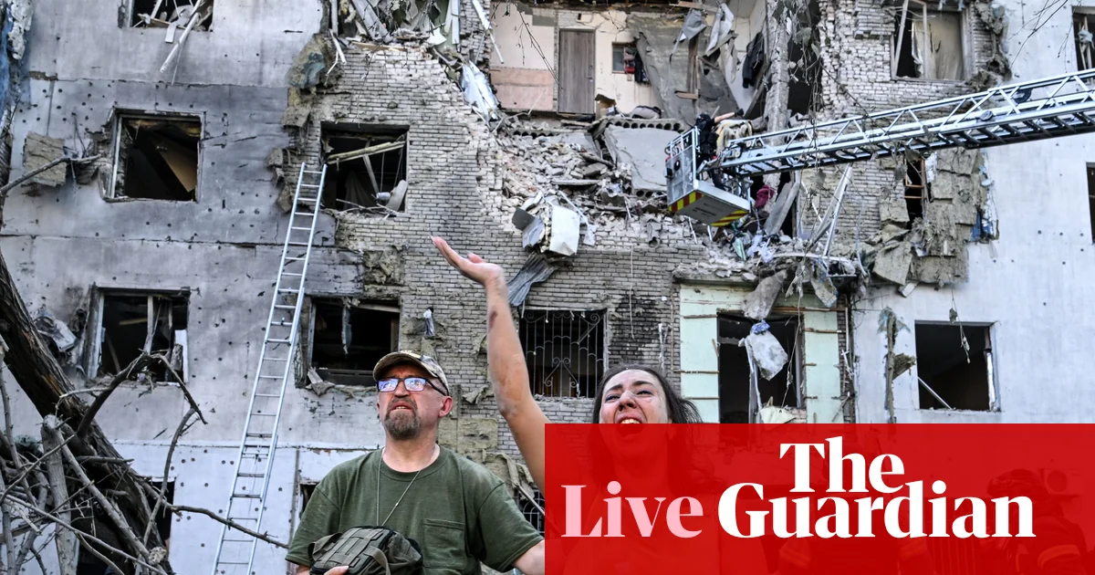 Russian attack on Odesa kills three as Moscow hit by 400 drones