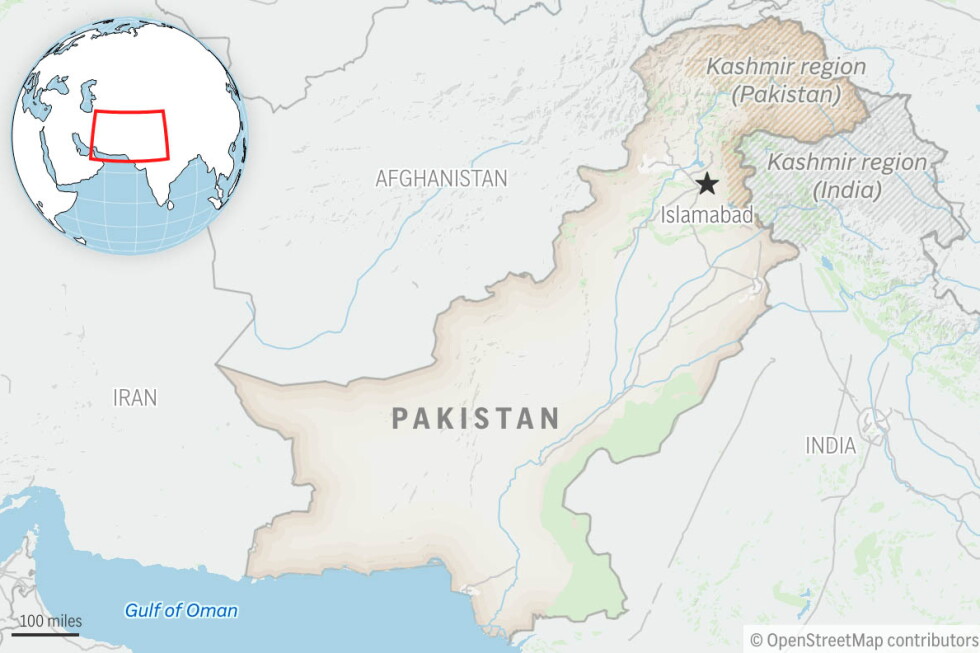 Overcrowded bus plunges into ravine in southwest Pakistan, killing 40