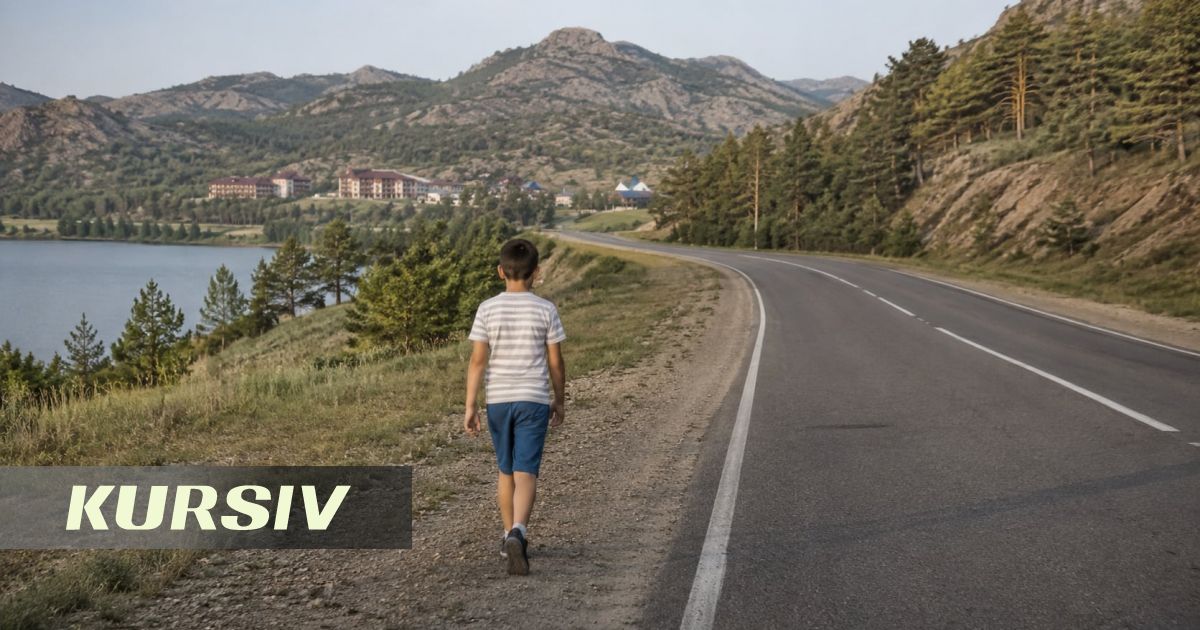 Павлодар облысында 9 жасар бала 7 шақырым жол жүріп, трассаға шыққан