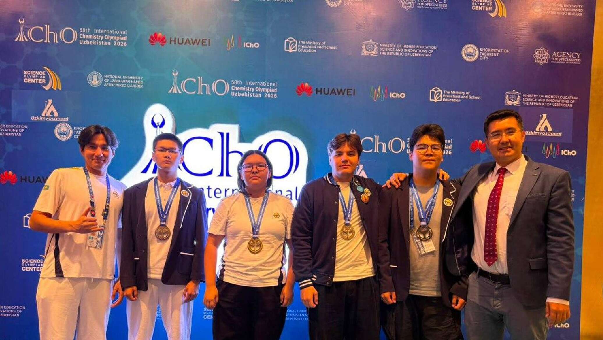 Kazakhstan students win four medals at International Chemistry Olympiad