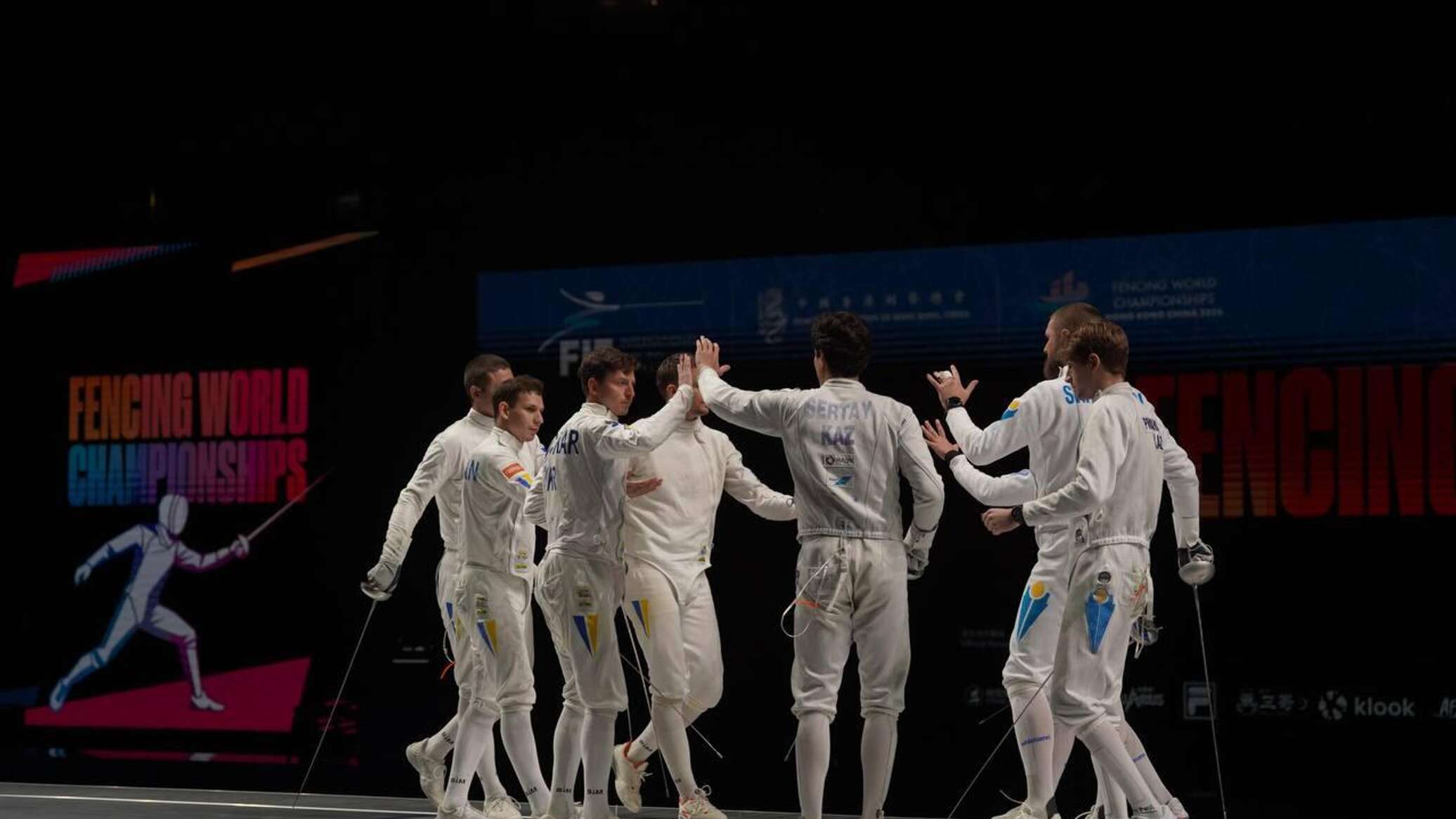 Казахстанские фехтовальщики завоевали золото на чемпионате мира