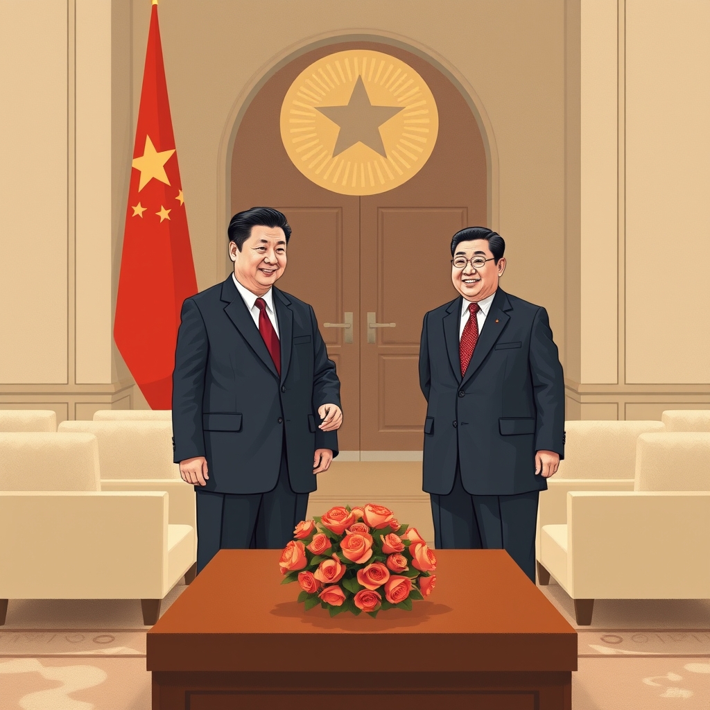 China's Xi meets North Korea's premier ahead of treaty anniversary