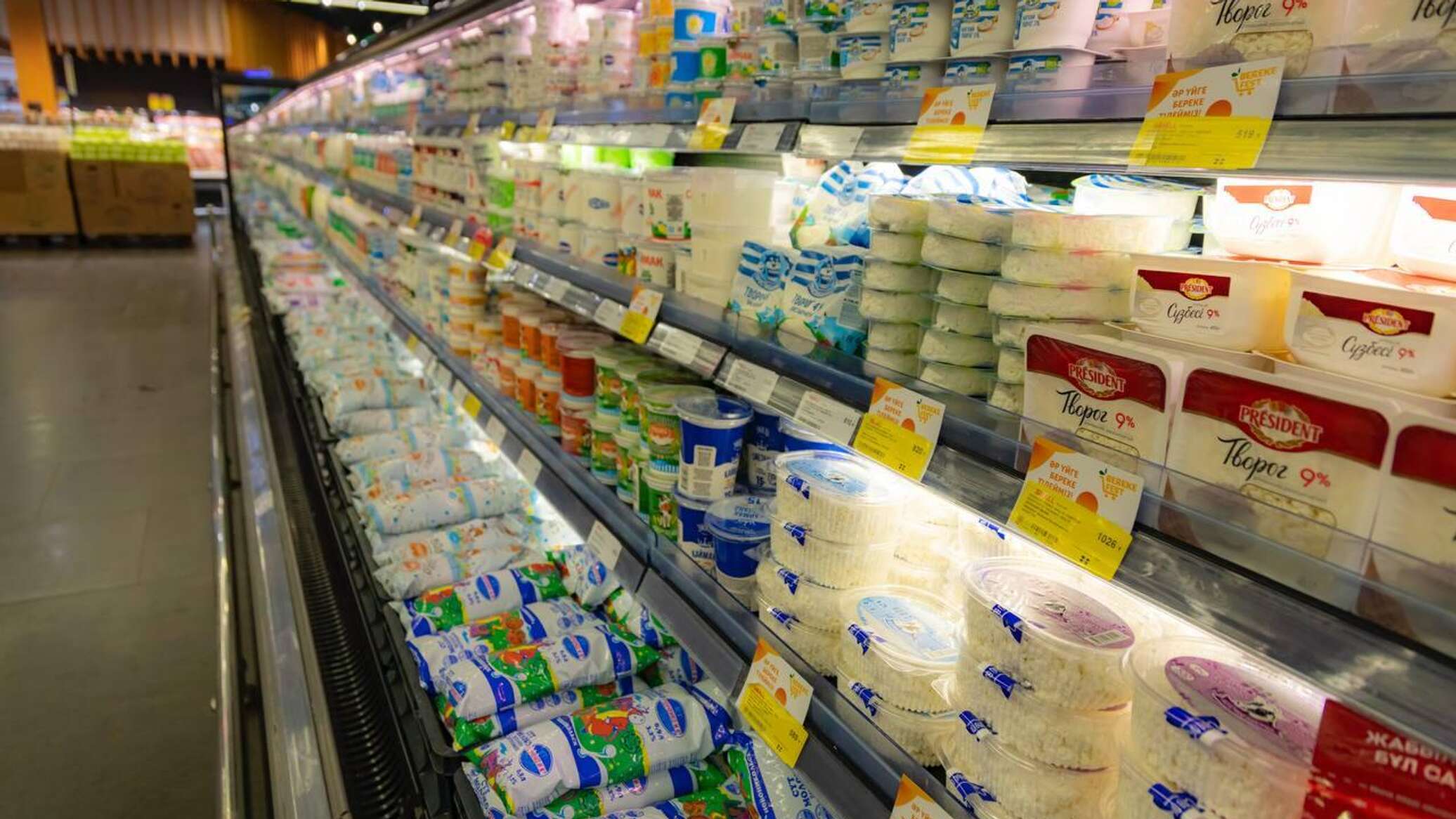 Производство продуктов питания выросло на 14,7% – Айдарбек Сапаров