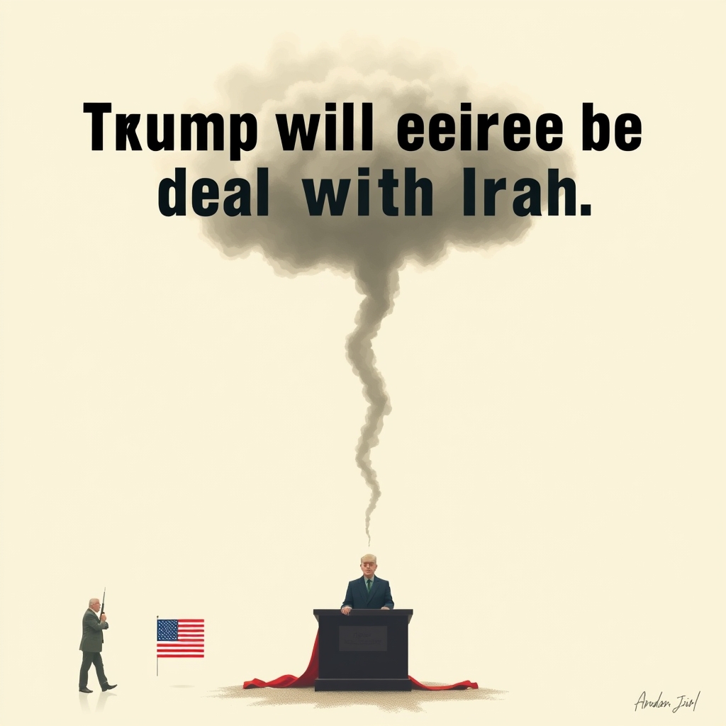 Trump says there will either be a deal with Iran or US will 'finish the job'