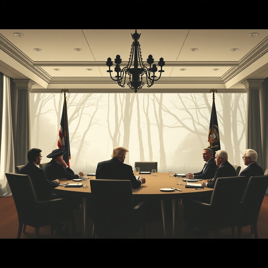 Trump convenes Cabinet at Camp David amid simmering Iran war