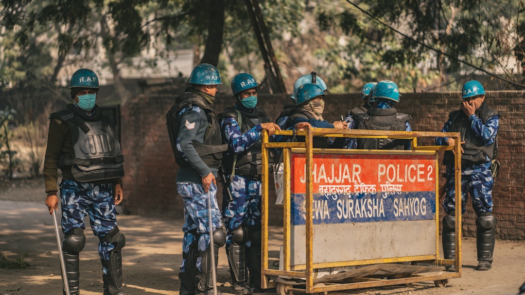 a group of police standing next to each other