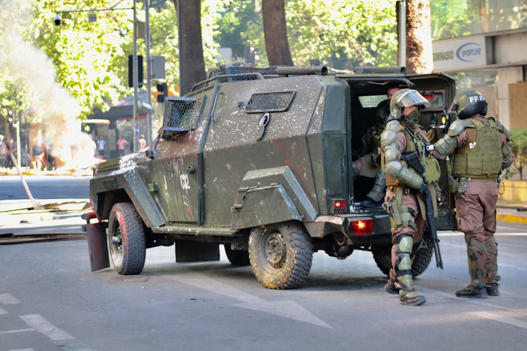 police officers on road