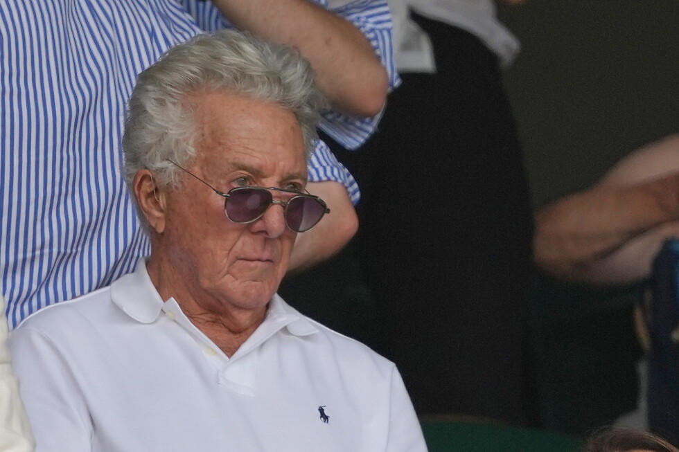 Stars at Wimbledon: Dustin Hoffman and Sachin Tendulkar