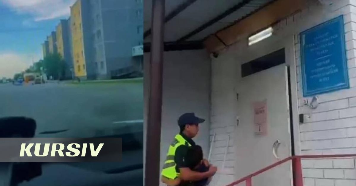 Patrol officers in Abai region rushed bleeding child to hospital