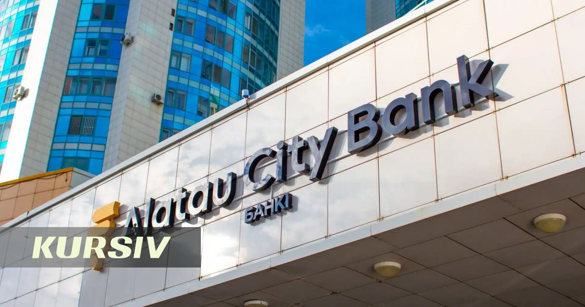Alatau City Bank explains profit decline by returning state aid