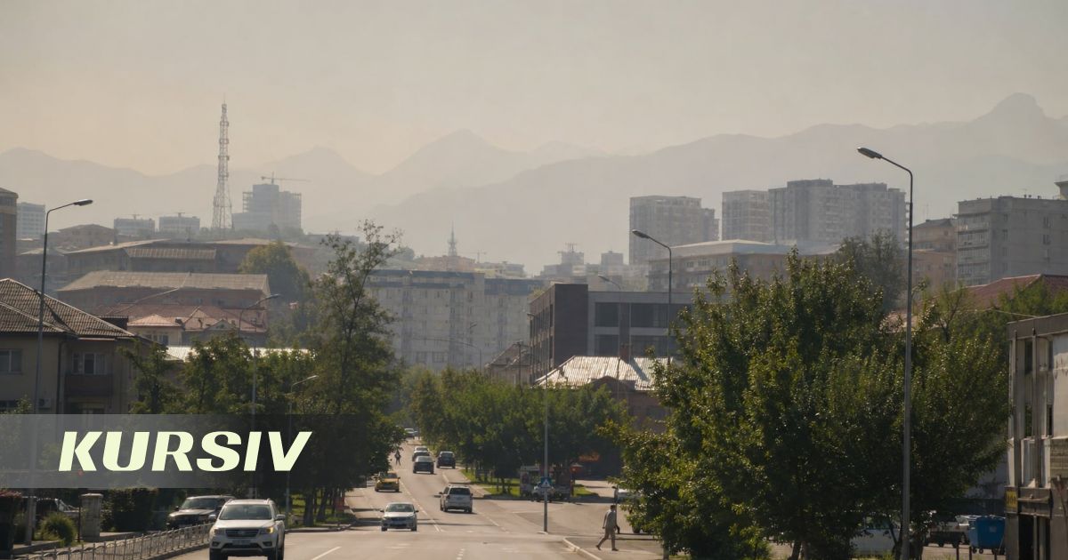 Алматы мен Атырауда ауаның ластануы күтілуде 18 тамыз