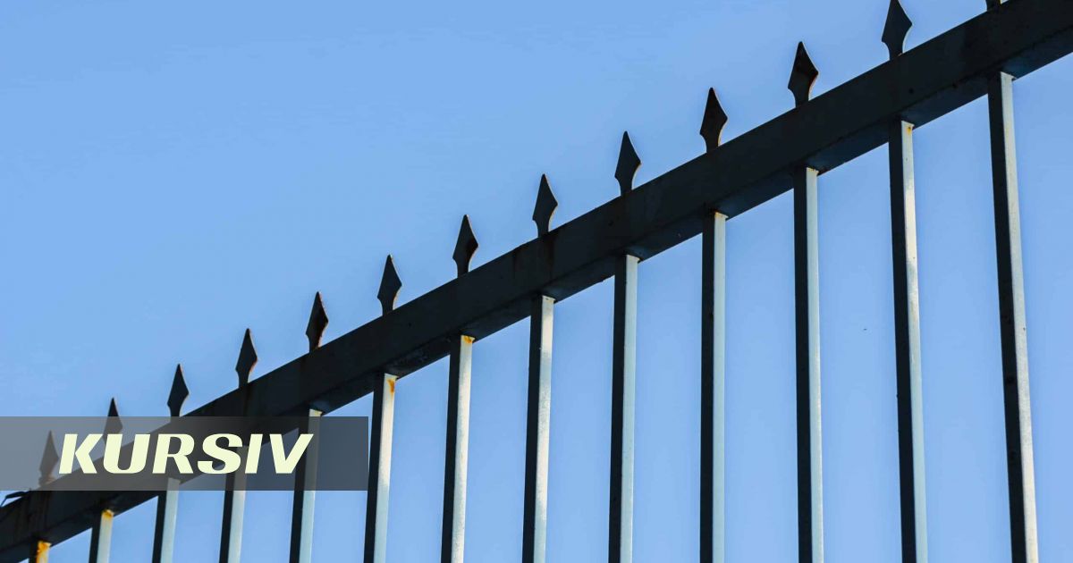 Kazakhstan Man Gets Stuck in Fence After Failed Jump