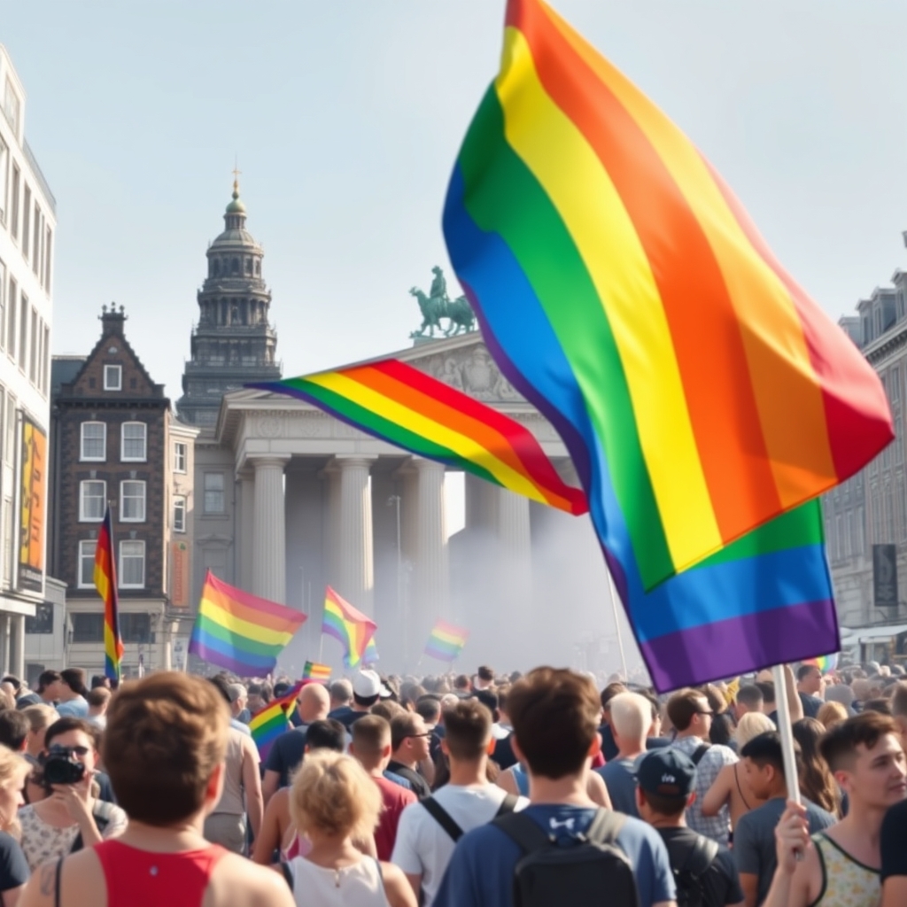 Thousands expected in Amsterdam for boisterous WorldPride in shadow of Berlin at